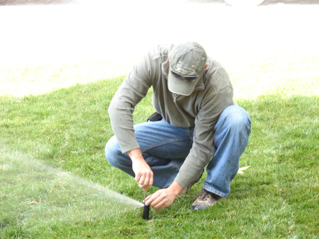 Sprinkler system maintenance