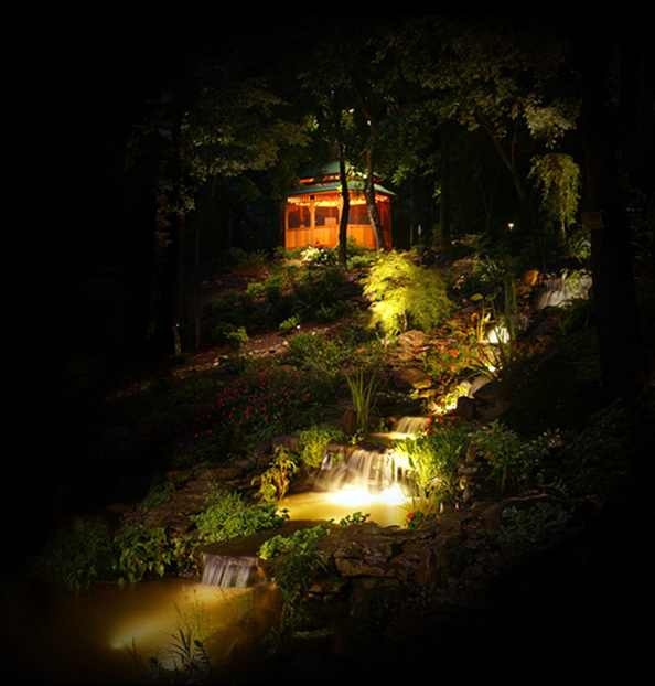 Landscape lighting installation provides extra beauty and usability for your outdoor spaces.